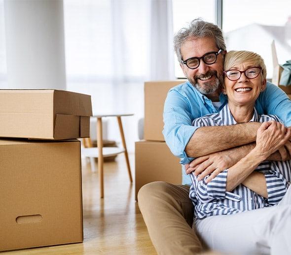 portrait-of-happy-senior-couple-in-love-moving